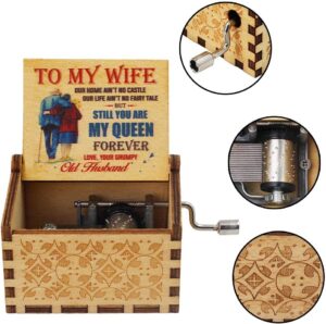 zhangtony You Are My Sunshine Wood Music Box-B08HMT2STD