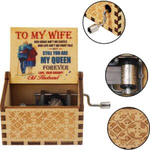 71Fl5RhncHL._AC_SL1000_ zhangtony You Are My Sunshine Wood Music Box-B08HMT2STD