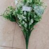 [1PCs -As Shown -18 Green Branches ] Artificial Flower DIY Wedding Colorful Flower Bouquet Plastic Plants Fake Flowers For Garden Porch Window Home Room Table Decor (TU11228)-B0DWT892V2