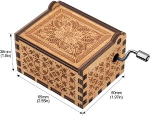 Music Box New Addition You Are My Sunshine - Music Box Hand-Cranked Music Box SunFlower Edition-B0DFDY4MNQ