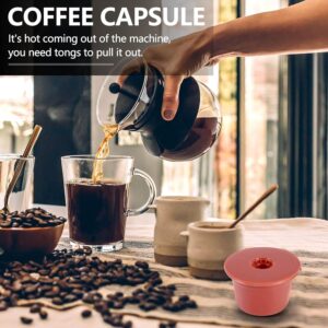Ksrnsne 3Pcs Coffee Capsules Refillable Steel Coffee Filter Pods Reusable Cup for Caffitaly Coffee Capsule Shell-B0B5GZBBX3