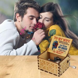 zhangtony You Are My Sunshine Wood Music Box-B08HMT2STD