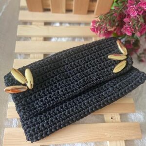 71hJEBEAvHL._AC_SX679_ Handmade Crochet Portfied Bag - شنط بورتوفيه سيدات من الكورشيه صناعه يدوية (CO013)-B0D7X1QW3T