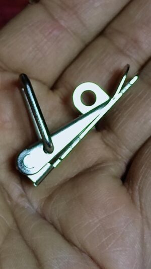 Generic Universal Clip Lock for All Cars (Small 2 x 10 CM) 2 Pieces -Small Wood Box Lock-B0DWKZ4FNY