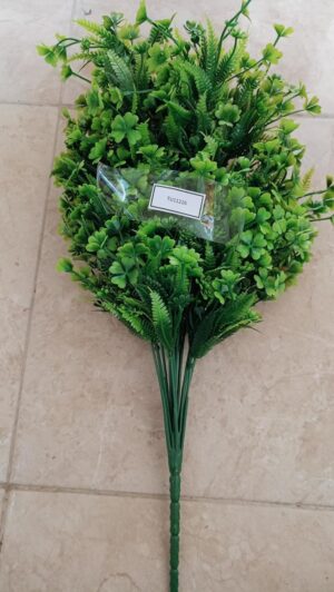 [1PCs -As Shown -18 Green Branches ] Artificial Flower DIY Wedding Colorful Flower Bouquet Plastic Plants Fake Flowers For Garden Porch Window Home Room Table Decor (TU11226)-B0DWT7KS9F