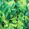 [1PCs -As Shown -18 Green Branches ] Artificial Flower DIY Wedding Colorful Flower Bouquet Plastic Plants Fake Flowers For Garden Porch Window Home Room Table Decor (TU11225)-B0DWT8788R