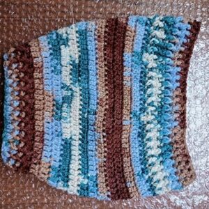 Dog and Cats HandMade Crochet Shirt, (Neck Diameter 16-23 Cm Chest Diameter 23-37 Cm Max Round) Winter Pet Dog Clothes Crochet a winter jacket For Pets-CODE MS100-B0DQQ9KGXM