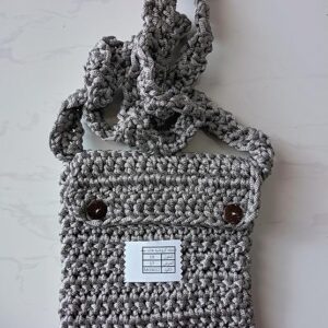 81HcX3jzANL._AC_SY741_ 19 X 17 CM Mobile Handmade Crochet Crossbody Bag as Shown in Pic, Code MOW22 - شنطة كورشية صناعه يدوية-B0DRL54RST