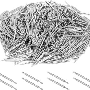 100pcs Stainless Steel Watch Band Spring Bars Strap Link Pins (28 mm) Repair Kit-B0C9NWRWND