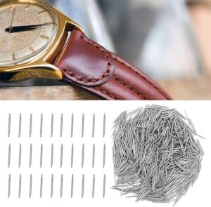 100pcs Stainless Steel Watch Band Spring Bars Strap Link Pins (22 mm) Repair Kit-B0C9NH65QT