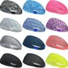 1PCs Sports Headbands For Men Woman Gym Yoga Sweat Hair Bands Soft Elastic Hairbands Stretch Outdoor Sport Sweatbands One Size-B0DVPSMYWX