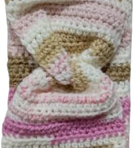Handmade Crochet Bandana For Women, (Ganga) 27Cm X 13Cm-B0CQTS6HGY