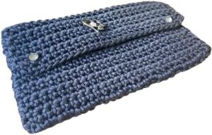 Handmade Crochet Portfied Bag - شنط بورتوفيه سيدات من الكورشيه صناعه يدوية-B0D6BV31BB