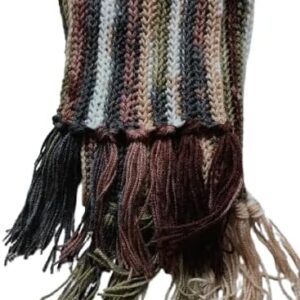 MySouq-B0DWKQHD9Z Pattern Winter Crochet Scarf/Shawl/Wrap/Keffiyeh/Headscarf/Blanket For Men & Women - One Size 132x150cm As Shown SR8229-B0DWKQHD9Z