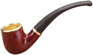 1 pcs - Vintage Durable Solid Classic Pipe Smoking 107mm High Quality New Design Tobacco Pipe Smoking Accessories.-B0DS3QQNMK