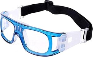 1 pcs - Protective Glasses Outdoor Sports Goggles For Football Basketball Male (Blue)-B0C6HCCNRJ