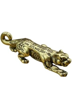 1pcs - 5 * 3 CM - Small Chinese Mini Retro Collectable Chinese Brass Carved Chinese Ancient Beast Flying Pixiu Home Ornaments Copper Figurines Fengshui Statue (N047)-B0D37XXRFL