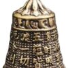 MySouq-Store Styles Brass Fortune Chinese Feng Shui Antique Coins Keyring Good Fortune Soild Gourd Keychain Wealth Success Jewelry as Shown (1pc A4)-B0DSTDD6PY