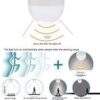 1Pcs-12Watt Bulb-Works At Night Only With an Automatic Motion Sensor for 50 Seconds It Turns Off When There Is No Movement, Suitable For lighting Stairs, Entrances,Garages-Worm (3)-B0F178JNMV