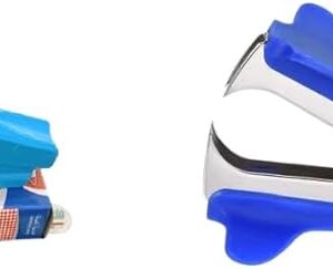 [1Pcs] Mini Stapler school supplies office stationery paper Clip Binding Binder N-207 10 CM Random Color + Free Staple Remover-B0DZFP66H2