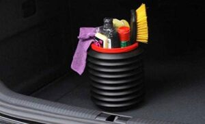 Nicoman Camping Fishing Folding Basket Collapsible Washing Bucket Car Bin Organiser 4 Litre, Pack of 2-B07WYSS6VR