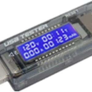 1 PCS - USB Current Voltage Capacity Tester Volt Current Voltage Detect Charger Capacity Tester Meter Mobile Power Detector Battery Test-B0BZN7GPQZ