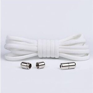 31KW7gvtiPL._AC_ 2 Pairs No Tie Elastic Shoelaces, Adjustable Elastic Running Shoe Laces Tieless Laces with Metal Buckles for Kids, Adults-B0B7CMJF7D