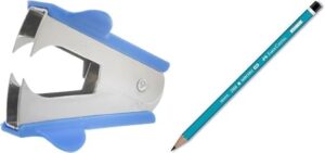 Blockade Metal Staple Remover, Assorted Colors, Quick & Easy + Free Pencil-B0DZDZY16L