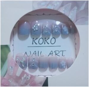 offering Adhesive Press-On Nails - Instant Manicure Without the Hassle - 3 Set Deffrent Color-B0F1JLH3S7