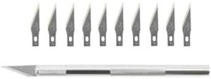 6 Carving Blades Wood Scalpel Hand Crafting Sculpture Engraving Knife DIY Tool-B07MWY2MKB