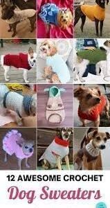 Dog and Cats HandMade Crochet Shirt, (Neck Diameter 16~24 Chest Diameter 25~40 Max Round) Winter Pet Dog Clothes Crochet a winter jacket For Pets-CODE WME940-B0DQQ36JR7