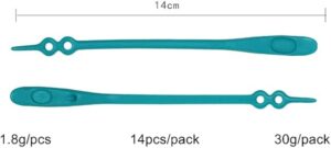 14pcs/set No TIE Lacing system Silicone Shoelace Elastic Shoelaces For Adults/Kids Running No Tie Shoes Accessories Z006-B0C1J2ZXTZ