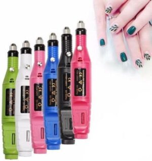 Grind Nails Appliance Art Drill Kit Electric Finger Toe Nail Grinder Polish Rotary Tool Accessories Manicure Pedicure Tools Nails Grinding Repair-B0DZCL7H7L