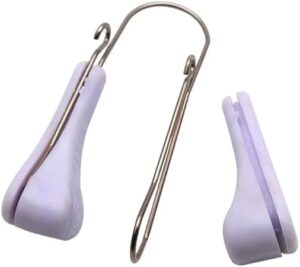 (1Pcs - Clip) Nose Up Lifting Shaping Shaper Orthotics Clip Beauty Nose Slimming Massager Straightening Clips Tool Nose Up Clip Corrector (transparent)-B0DZR624CF