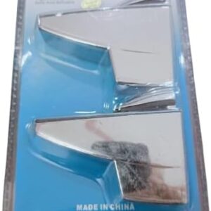 Glass Shelf Bracket, Duckbill Clip Shelf Bracket, 2PCS Adjustable Wood/GlassShelf Bracket for 5-25mm Thickness Shelf Glass Shelf-B0DZFT8C3G