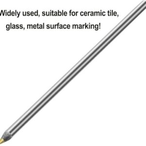 [1 Pcs] - Alloy Scribe Pen Carbide Scriber Pen Metal Wood Glass Tile Cutting Marker Pencil Metalworking Woodworking Hand Tools 13Cm-B0F21HZWTG