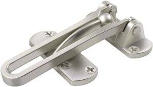 1 PC - Home Anti-theft Door Buckle Bedroom Kids Room Door Bar Lock Stainless Safety Chain Hotel Anti-lock Buckle Insurance Door Bolt-B0C7N6GBGY