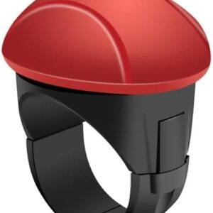 Driving Helper Booster, Spinner Knob Steering Wheel, Universal Hand Control Steering Wheel Spinner Knob, for Sedans, Saloon Cars, Trucks, SUV, All Type (RED)-B0F1TQ1VZS