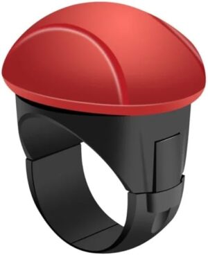 Driving Helper Booster, Spinner Knob Steering Wheel, Universal Hand Control Steering Wheel Spinner Knob, for Sedans, Saloon Cars, Trucks, SUV, All Type (RED)-B0F1TQ1VZS