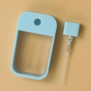 Spray Card Bottle 45ML Portable Color Card Plastic Perfume Bottle Mobile Phone Shape Alcohol Spray Bottle Random Color-B0DZPFV6JX