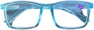 Plastic Colored Reading Glasses for Men and Women (Light Green +4.00) MayBe changed to glasses frames for Use-B0F1L3D3TZ