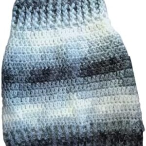 Dog and Cats HandMade Crochet Shirt Winter Pet Dog Clothes Crochet a winter jacket for pets as shown Select Size Carefully Select your Color, ((SR15131) Neck18~25CM-Chest29~42Cm)-B0DZD8J1V7