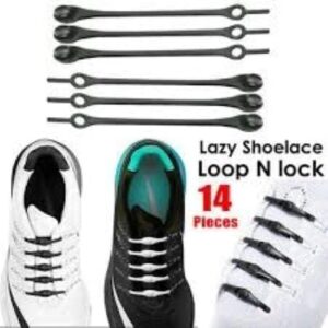 14pcs/set Waterproof Silicone Shoelace Safety Shoes Accessories Round Elastic Shoelaces No Tie Lazy Shoe laces-B0BJ33RZ6M