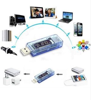 3 in 1 Battery Tester Voltage Current Detector Mobile Power Voltage Current Meter USB Charger Doctor-B091J7NCHS