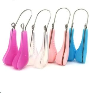 (1Pcs - Clip) Nose Up Lifting Shaping Shaper Orthotics Clip Beauty Nose Slimming Massager Straightening Clips Tool Nose Up Clip Corrector (transparent)-B0DZR624CF