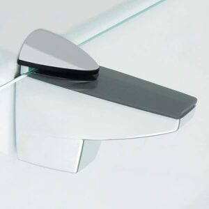 Glass Shelf Bracket, Duckbill Clip Shelf Bracket, 2PCS Adjustable Wood/GlassShelf Bracket for 5-25mm Thickness Shelf Glass Shelf-B0DZFT8C3G