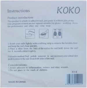 offering Adhesive Press-On Nails - Instant Manicure Without the Hassle - 3 Set Deffrent Color-B0F1JLH3S7