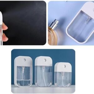 Spray Card Bottle 45ML Portable Color Card Plastic Perfume Bottle Mobile Phone Shape Alcohol Spray Bottle Random Color-B0DZPFV6JX
