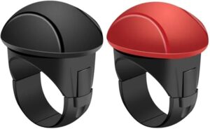 Driving Helper Booster, Spinner Knob Steering Wheel, Universal Hand Control Steering Wheel Spinner Knob, for Sedans, Saloon Cars, Trucks, SUV, All Type (RED)-B0F1TQ1VZS