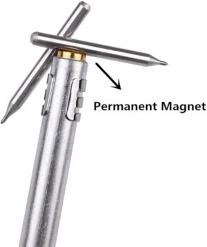 [1 Pcs] - 13cm Tungsten Carbide Tip Scriber Marking Etching Pen Steel Scriber Marker Glass Metal Wood Carving Scribing Marker Tools only one oix without pins-B0F1DQD686